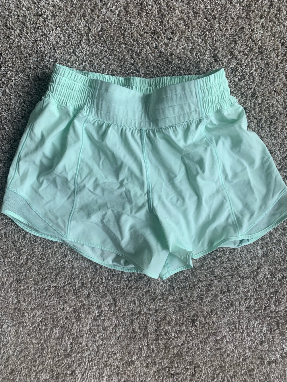lululemon athletica Mint Green Women's Running Shorts